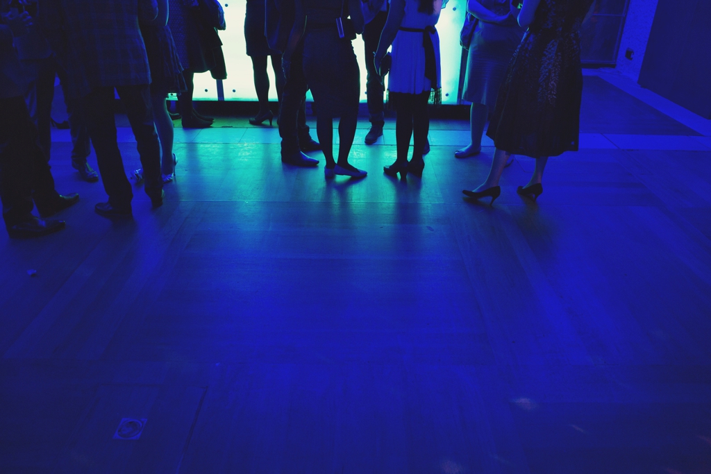 The Barbican London wedding dance floor