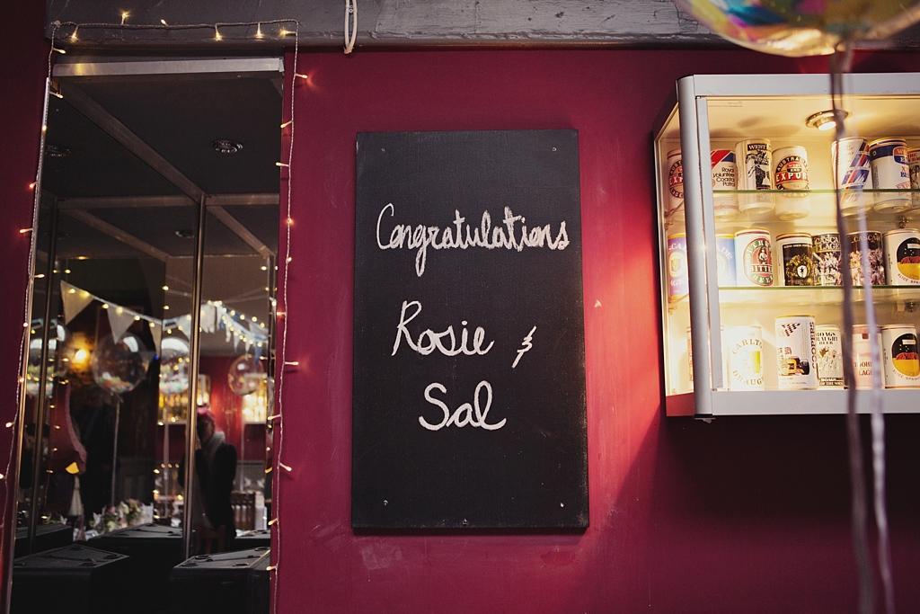 Hoxley and Porter pub wedding London