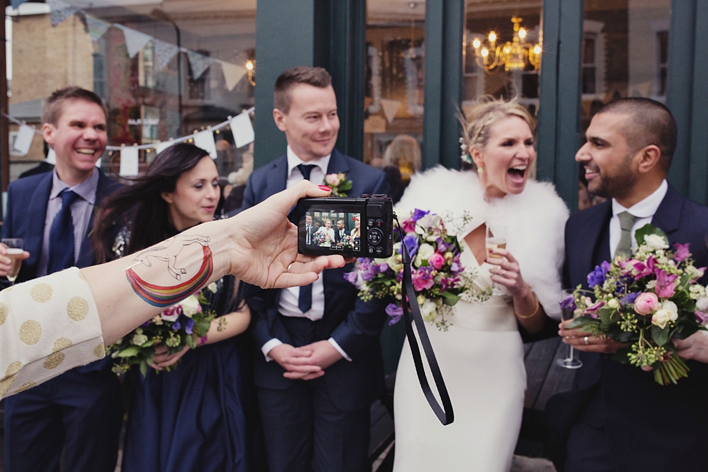 Alternative wedding photography London