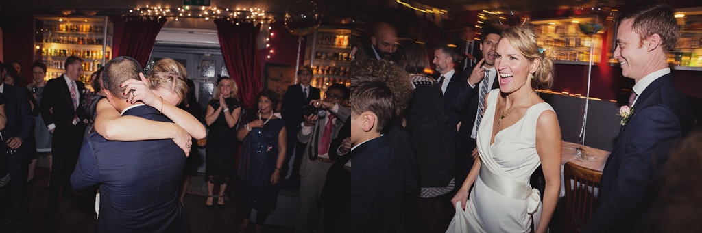 Creative first dance photography at Hoxley and Porter pub London