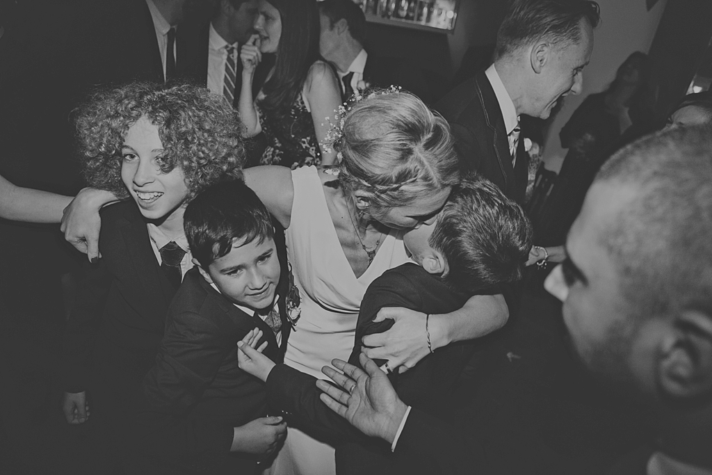 Creative London wedding dance floor