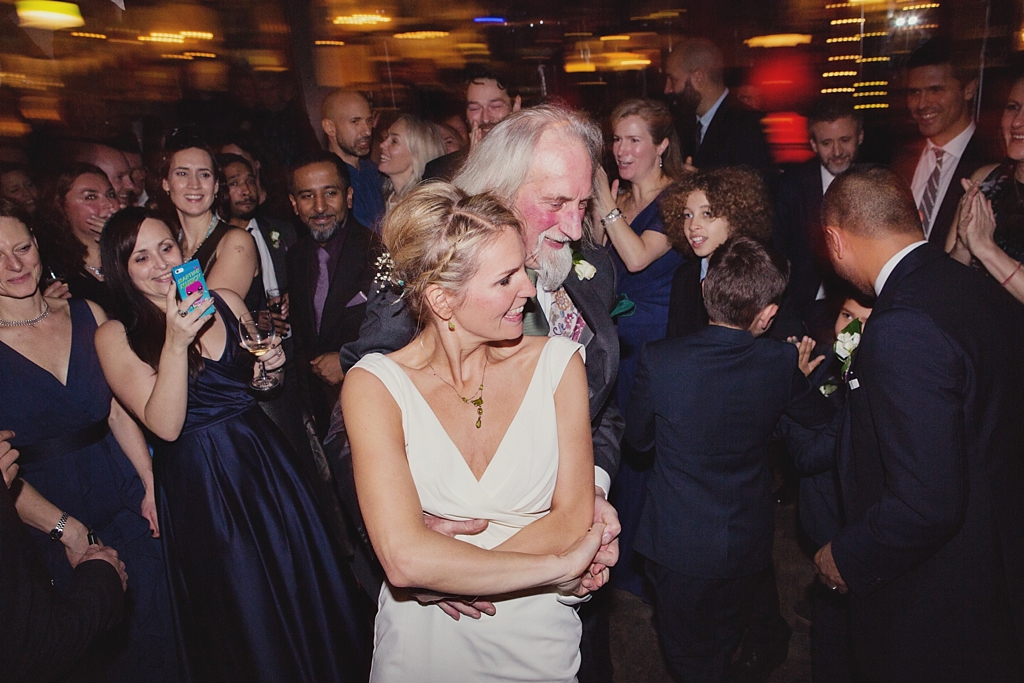Fun dancing at Hoxley and Porter pub wedding London