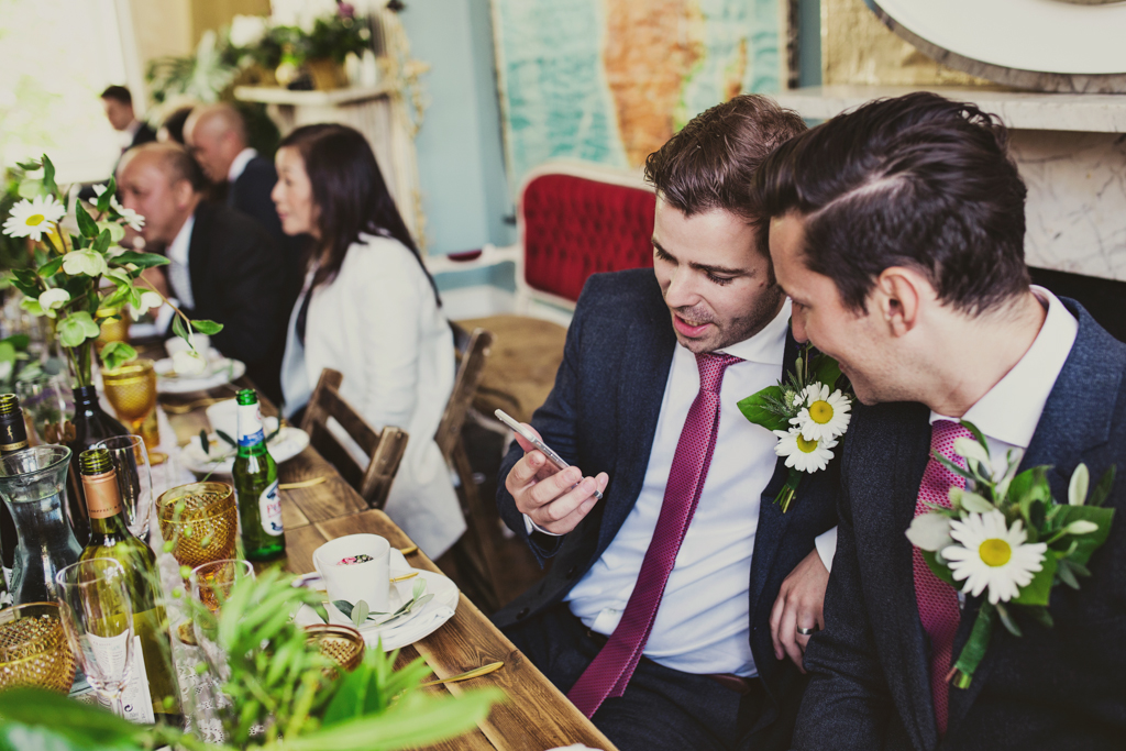 best man speech at The Roost in Hackney by Lisa Jane Photography