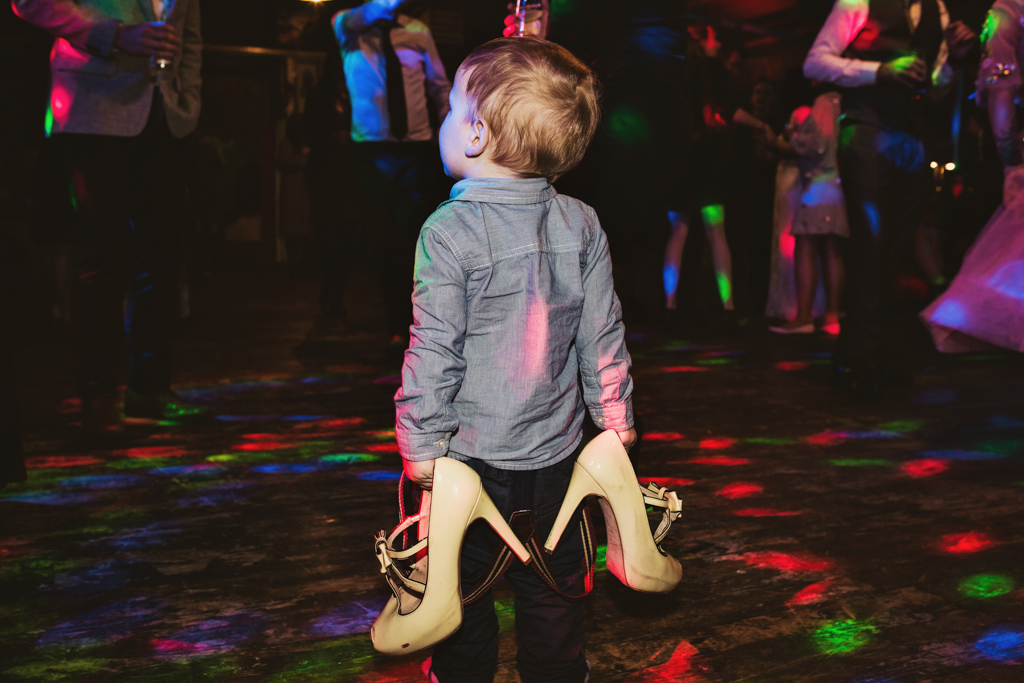kid on the dance floor