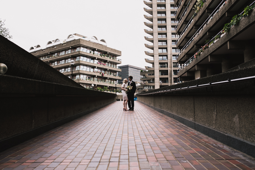 Contemporary Barbican Wedding Photography by Lisa Jane Photography