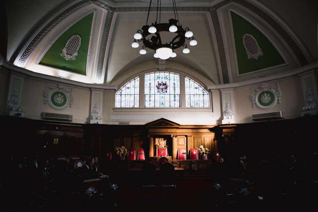Islington Town Hall Council Chamber Wedding Ceremony | Lisa Jane Photography | Creative London Wedding Photography