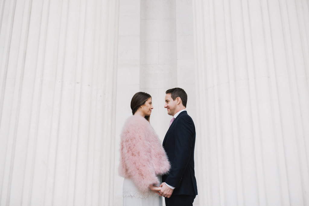 London elopement at Marylebone Town Hall