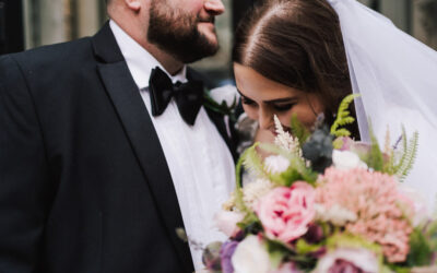 Cool London elopement with Old Marylebone Town Hall wedding ceremony and cocktail bar celebrations